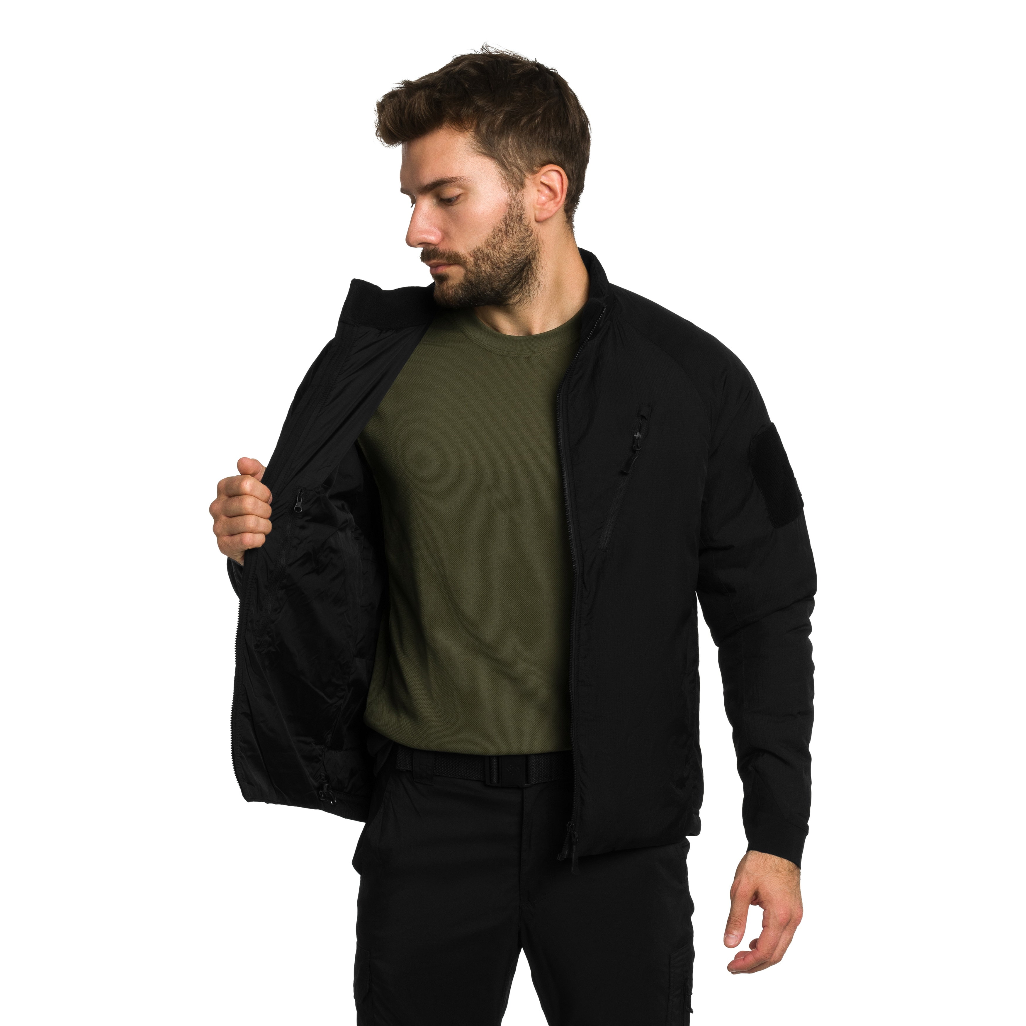 Kurtka Helikon-Tex Wolfhound Climashield Apex - Black