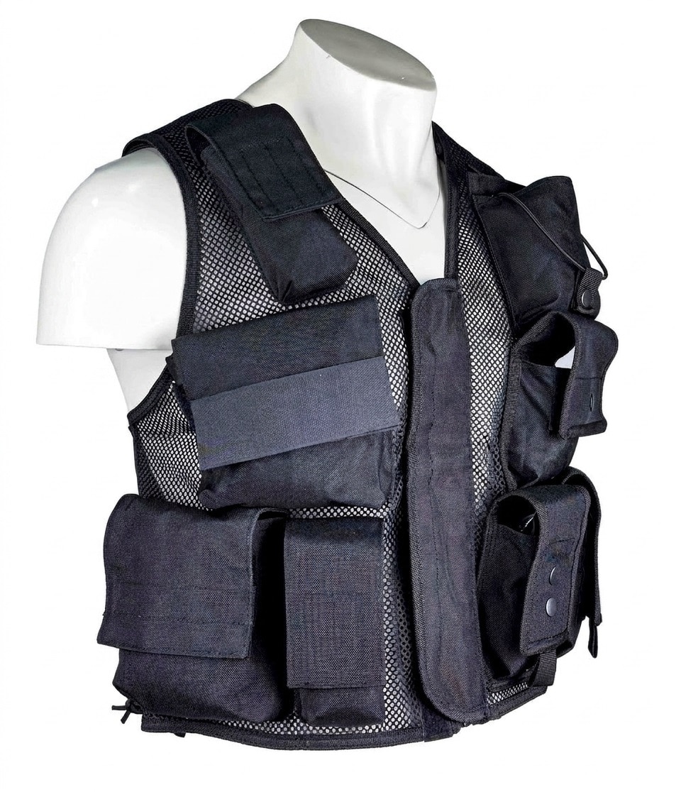 Kamizelka taktyczna Texar SWAT - Black