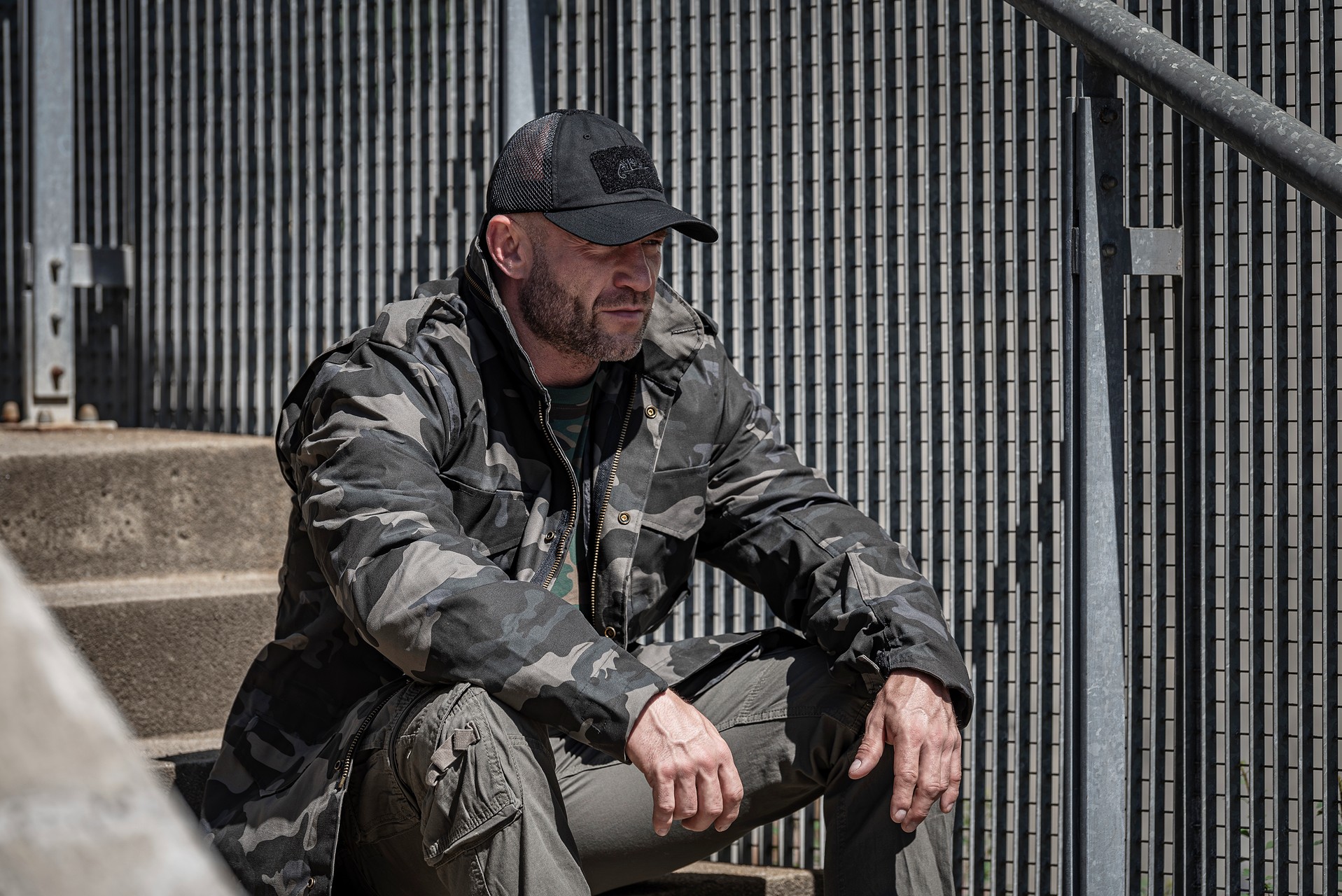 Kurtka Brandit M65 Classic - Dark Camo