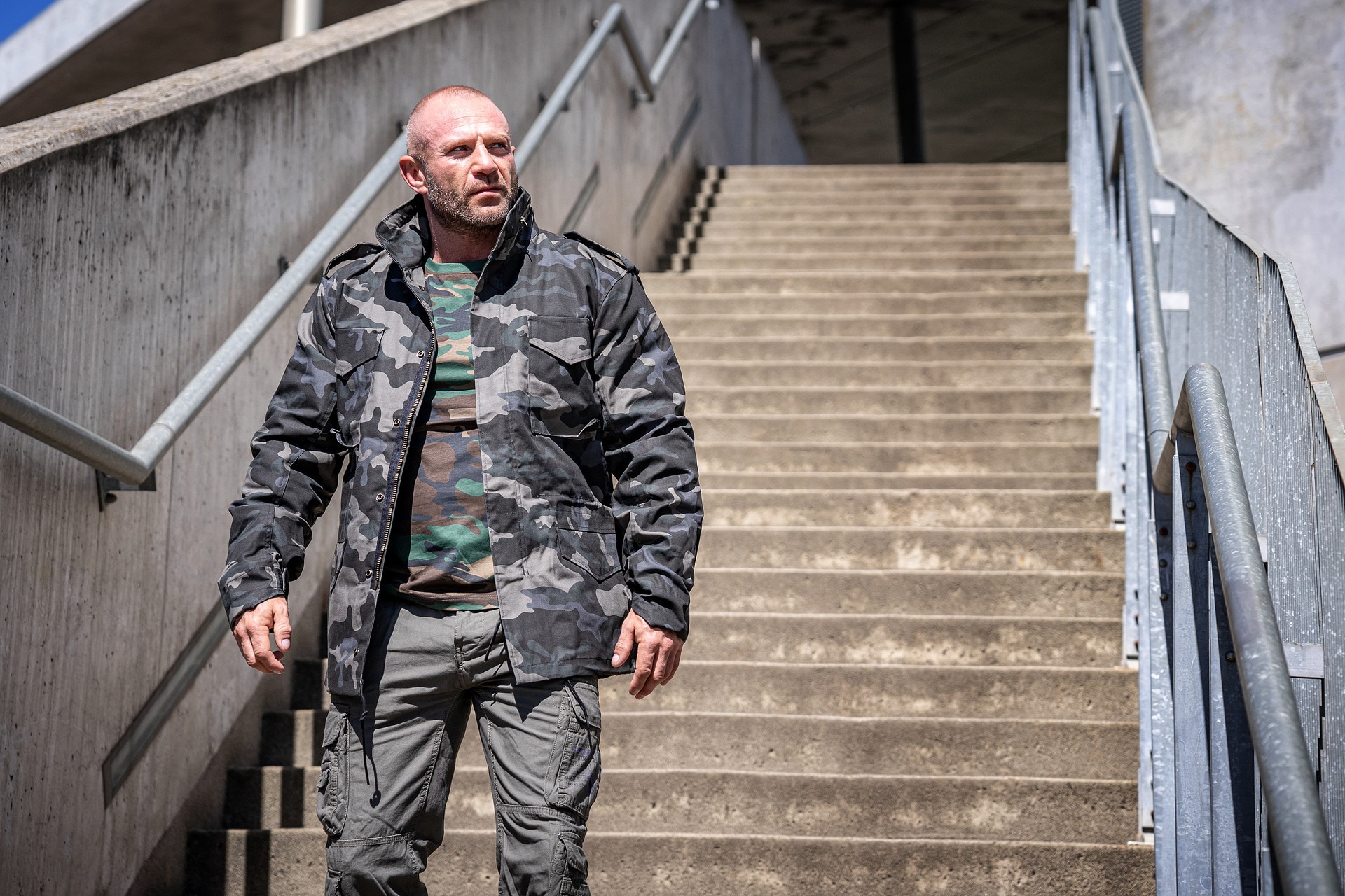 Kurtka Brandit M65 Classic - Dark Camo