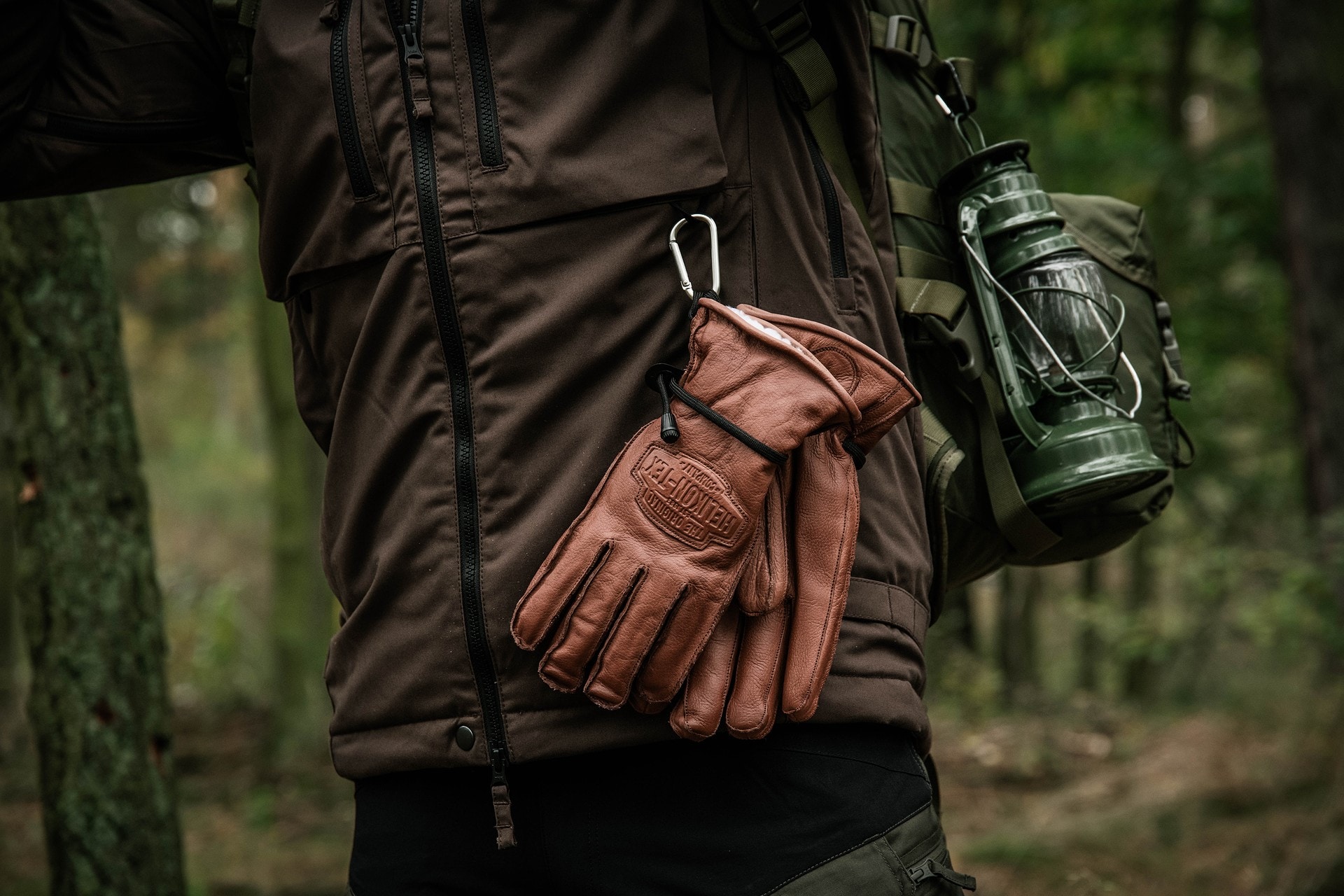 Rękawice Helikon Ranger Winter - U.S. Brown