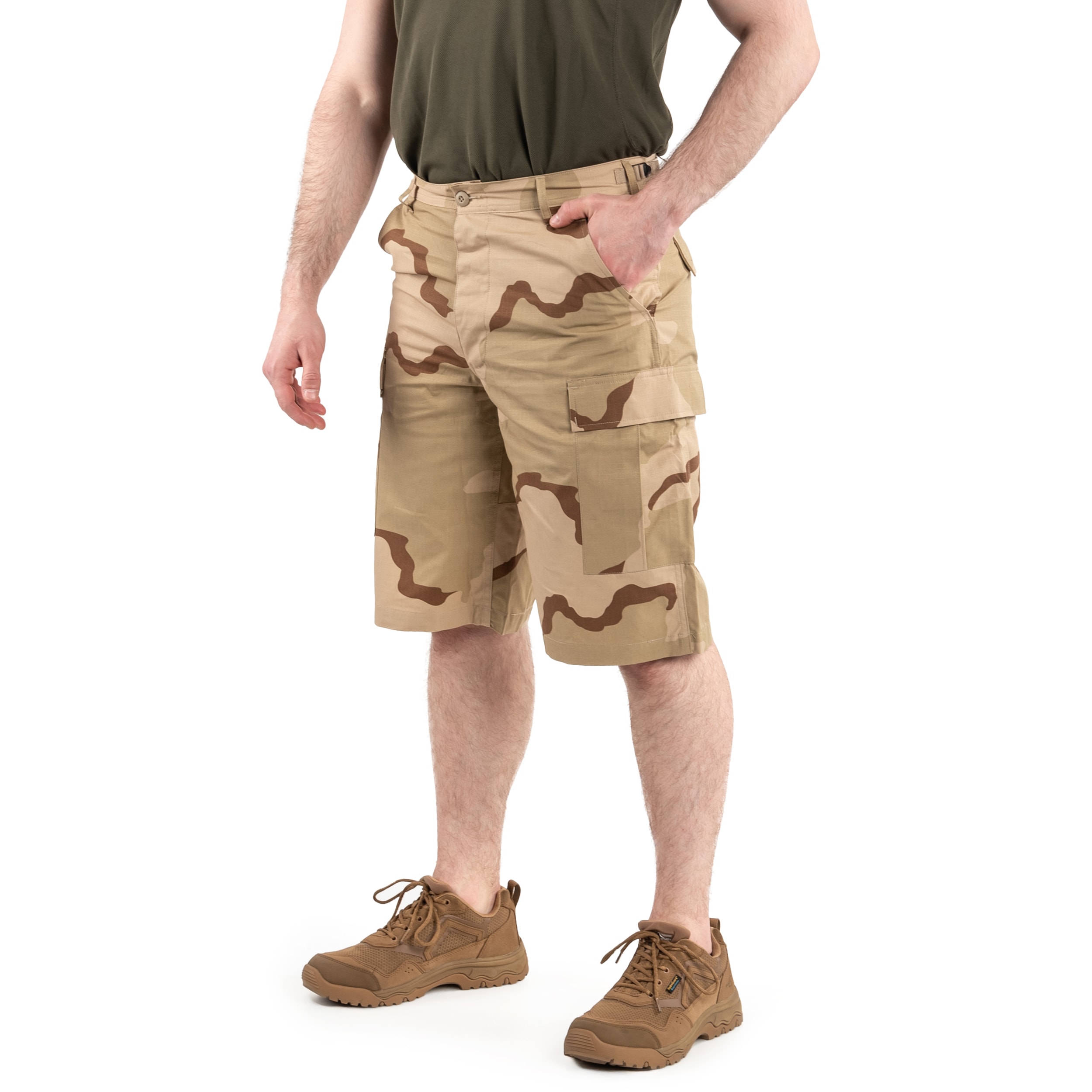 Szorty Helikon-Tex BDU Cotton Ripstop - US Desert
