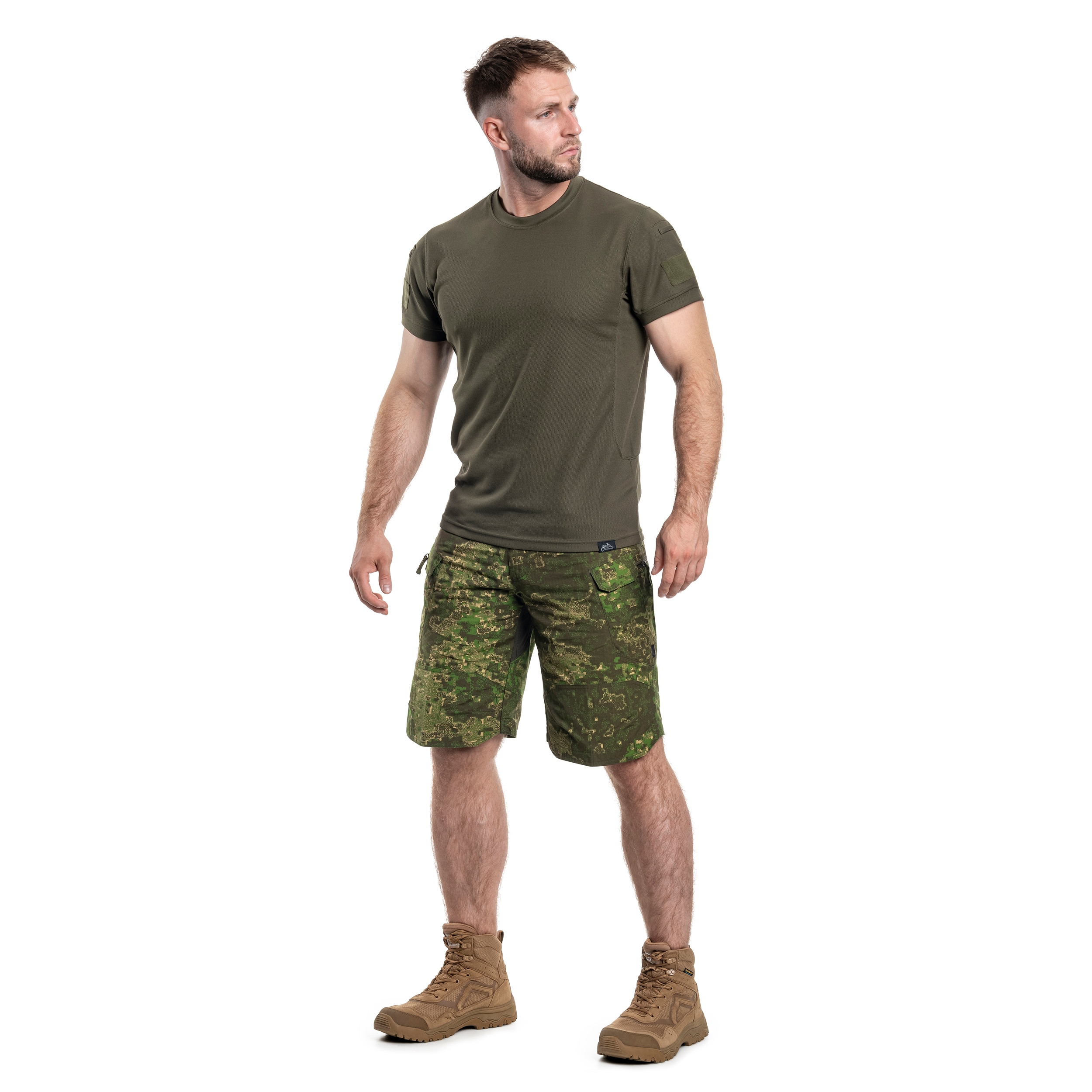 Szorty Helikon-Tex UTS Flex 11'' NyCo Rip-Stop - PenCott WildWood