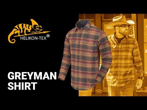 Koszula Helikon GreyMan Polyester/Nylon - Blast Blue Plaid