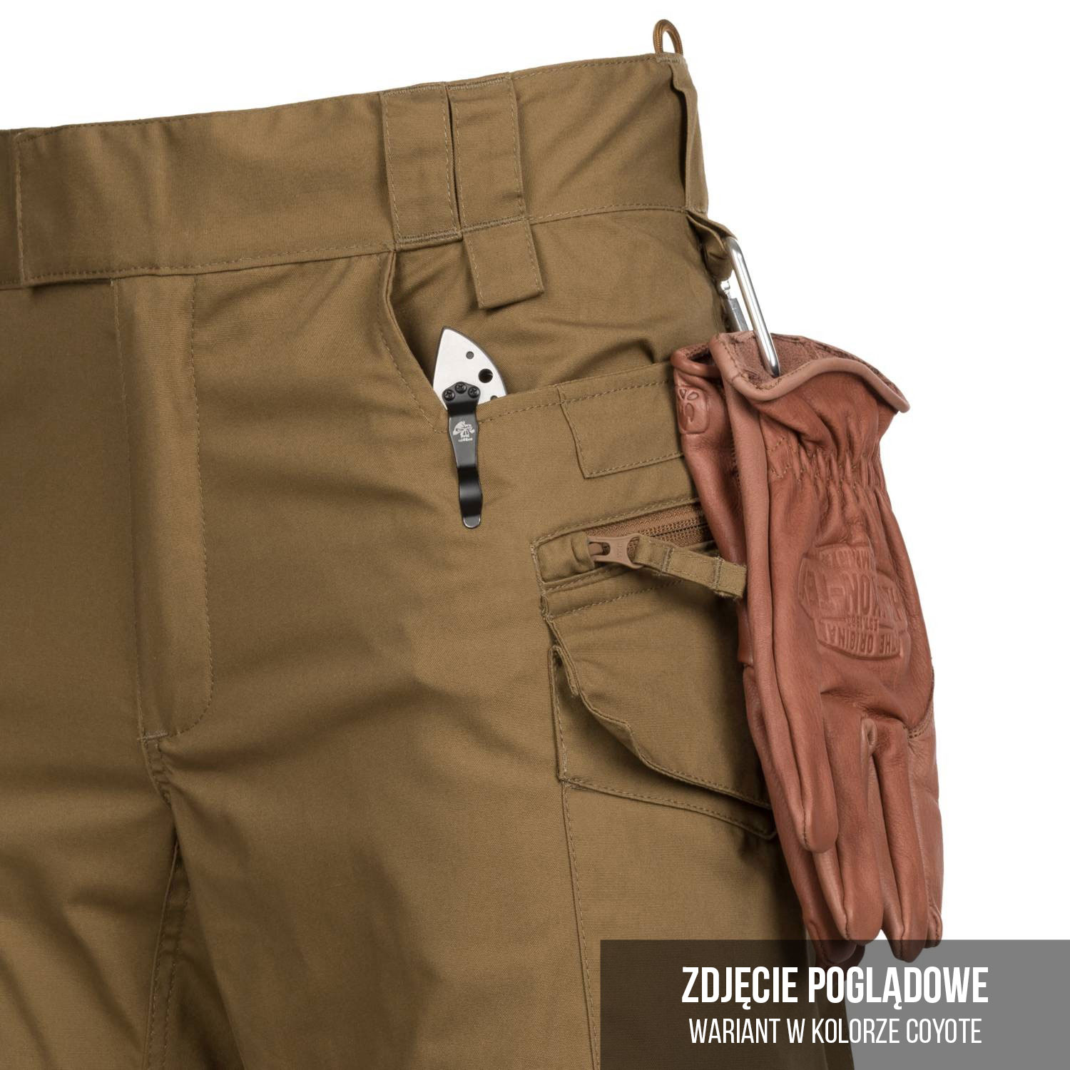 Spodnie Helikon-Tex Pilgrim - Coyote/Taiga Green