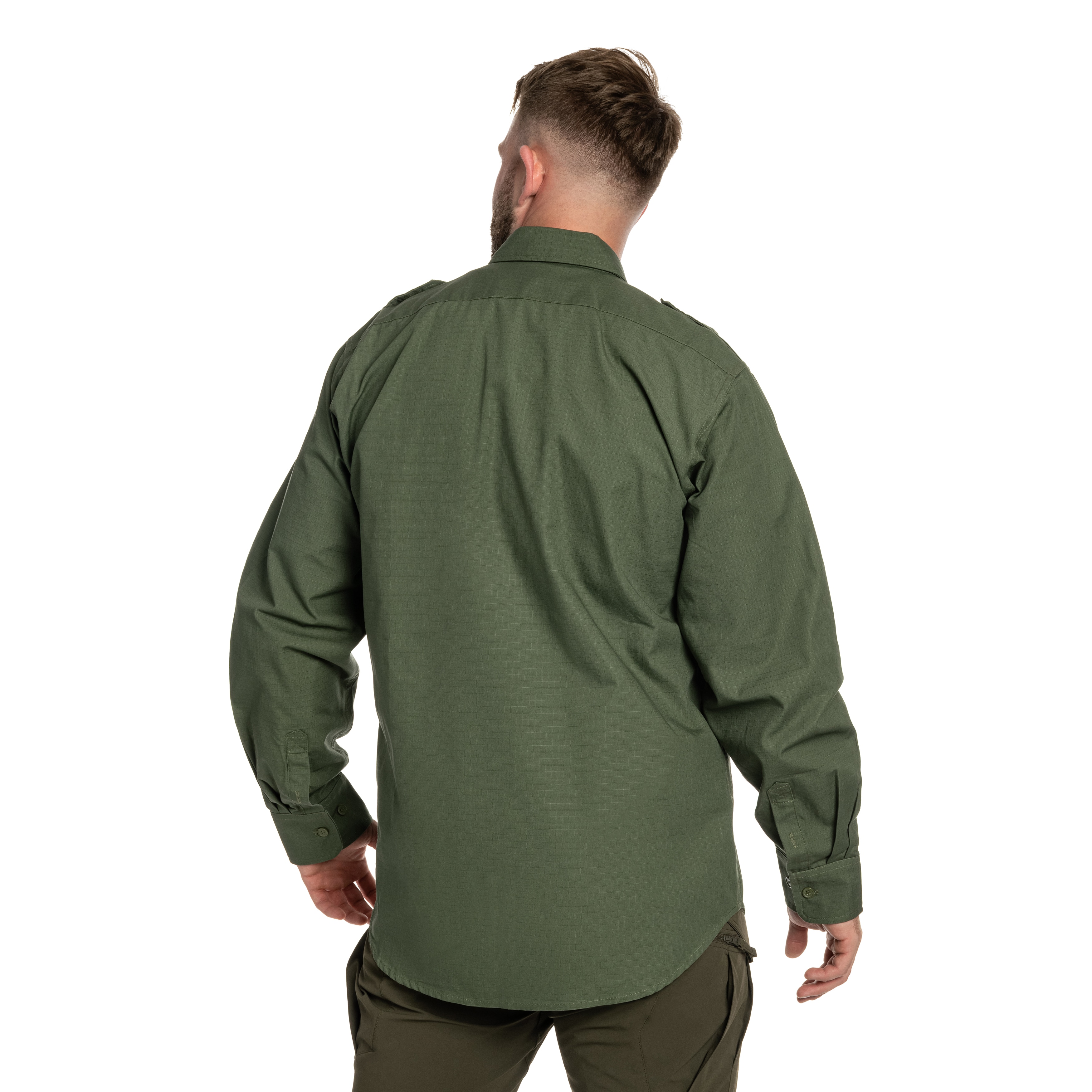 Koszula taktyczna Mil-Tec Ripstop Long Sleeve - Olive