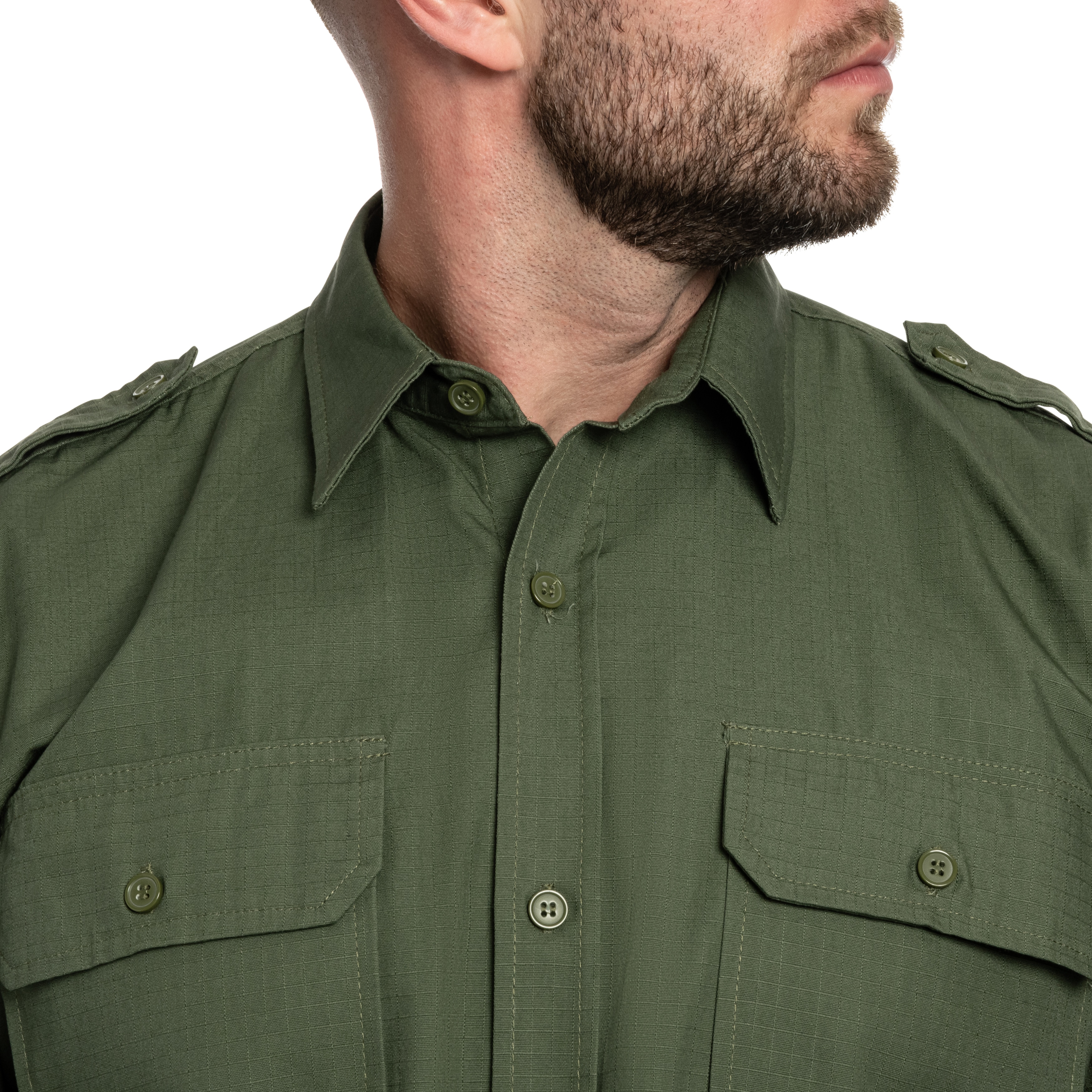 Koszula taktyczna Mil-Tec Ripstop Long Sleeve - Olive