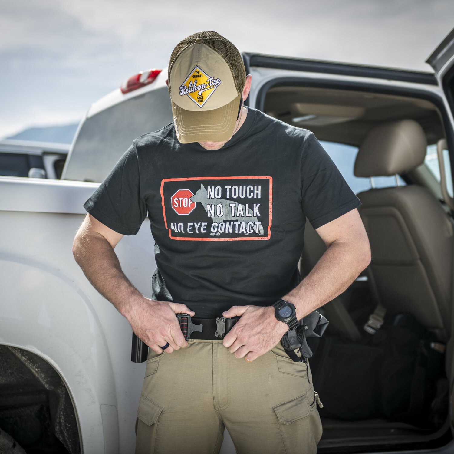 Pas taktyczny Helikon-Tex Competition Nautic Shooting Belt - Black/Red