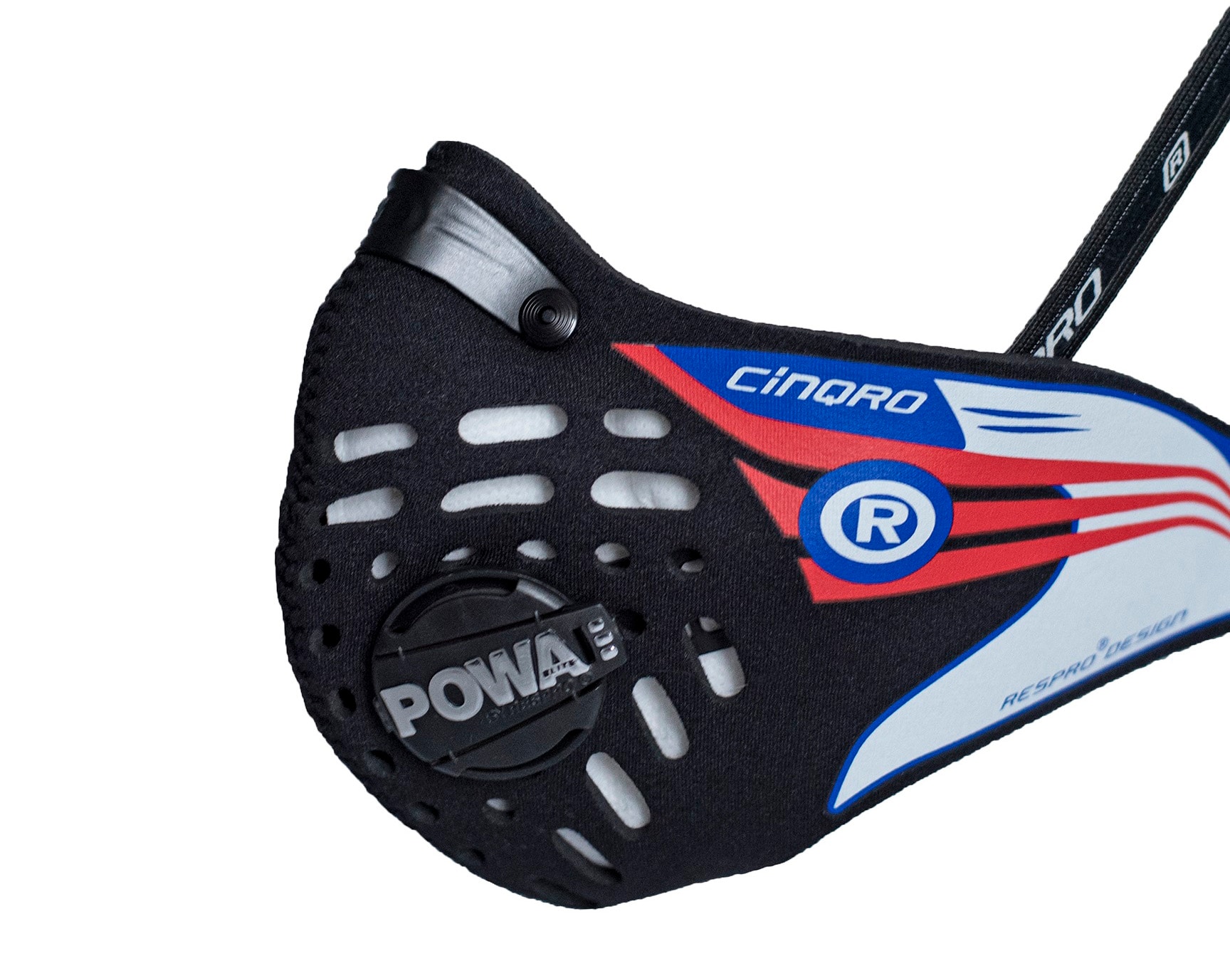 Maska antysmogowa Respro CE Cinqro Black