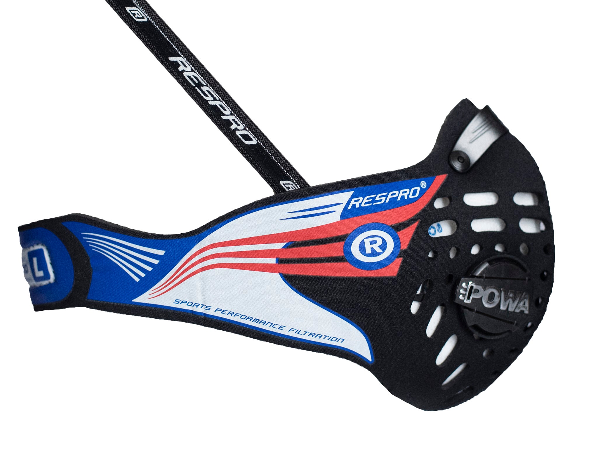 Maska antysmogowa Respro CE Cinqro Black