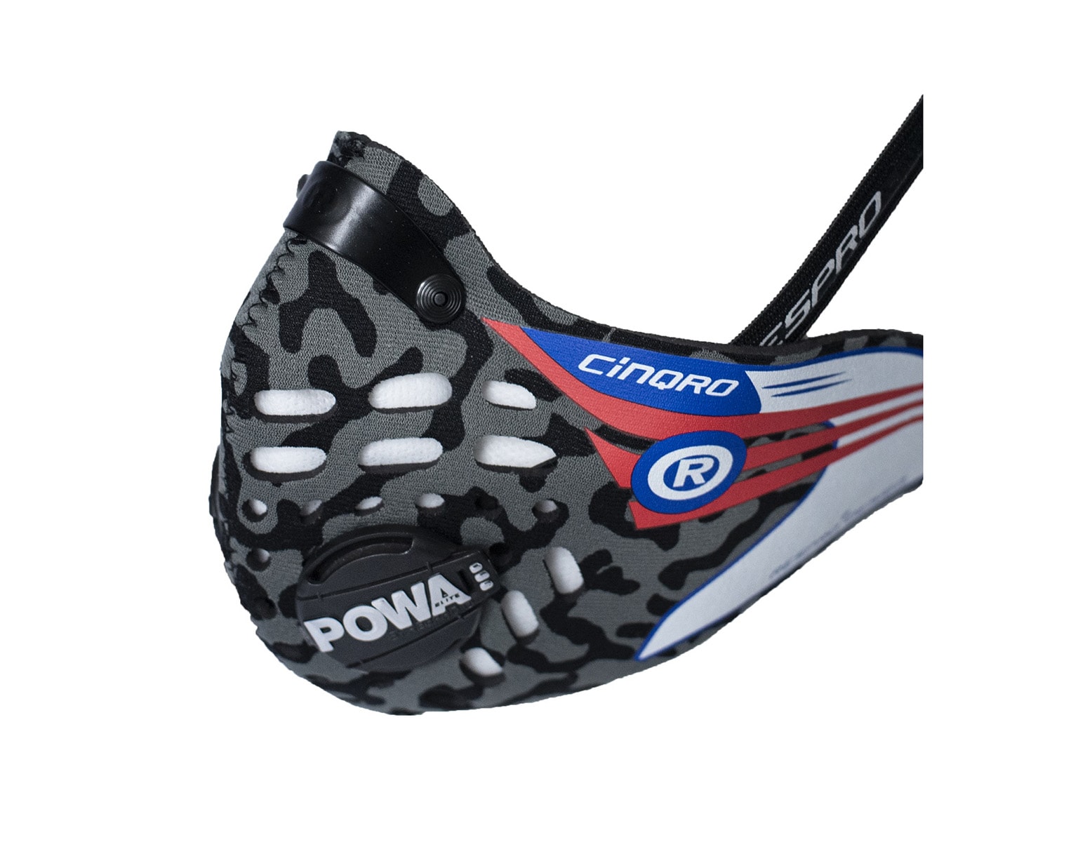 Maska antysmogowa Respro CE Cinqro Camo