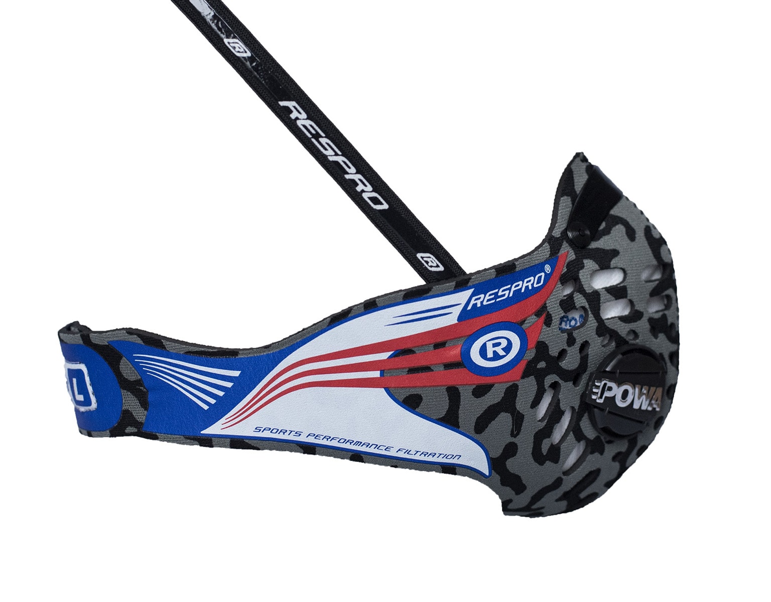 Maska antysmogowa Respro CE Cinqro Camo