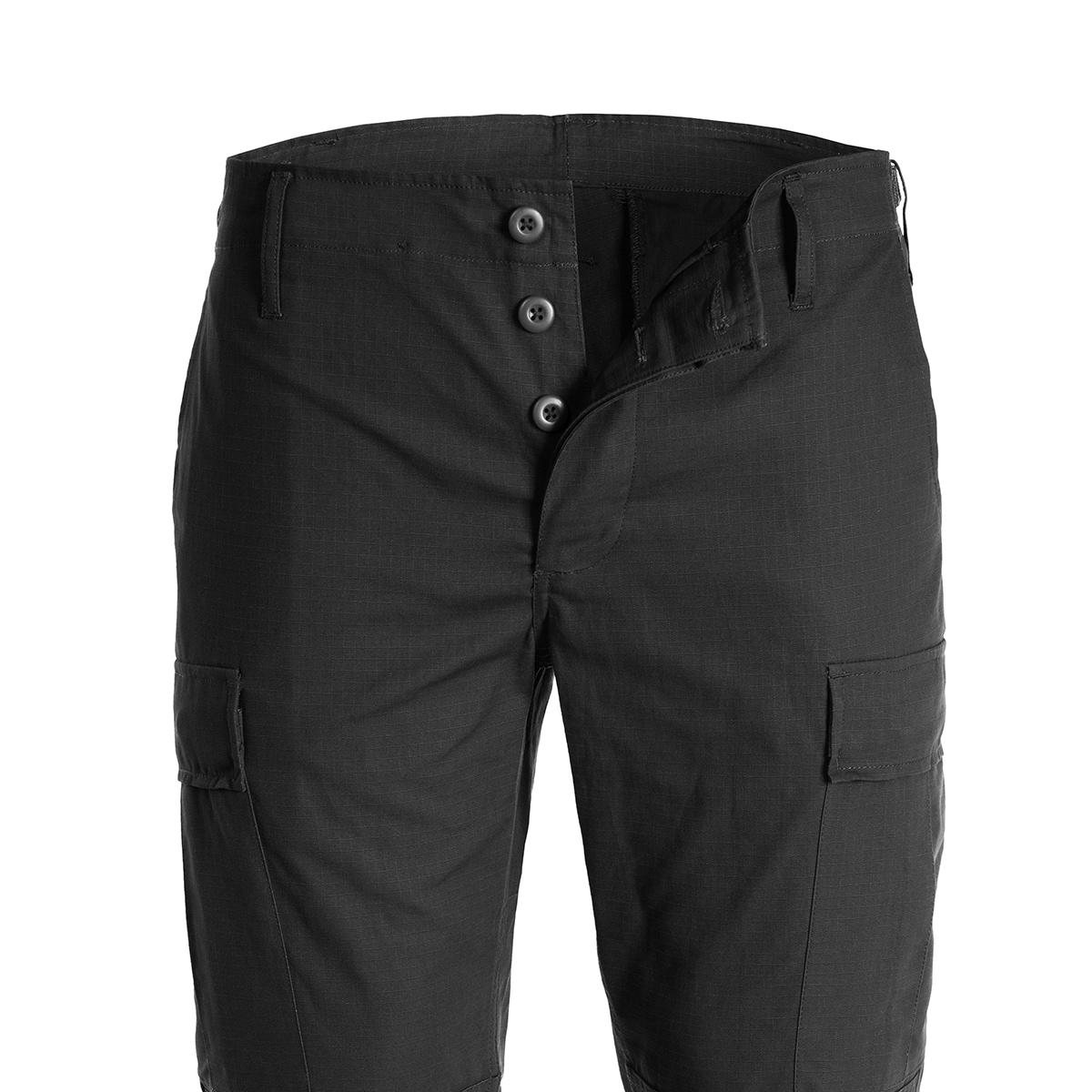 Військові штани Mil-Tec Teesar RipStop BDU Slim Fit військові чорні