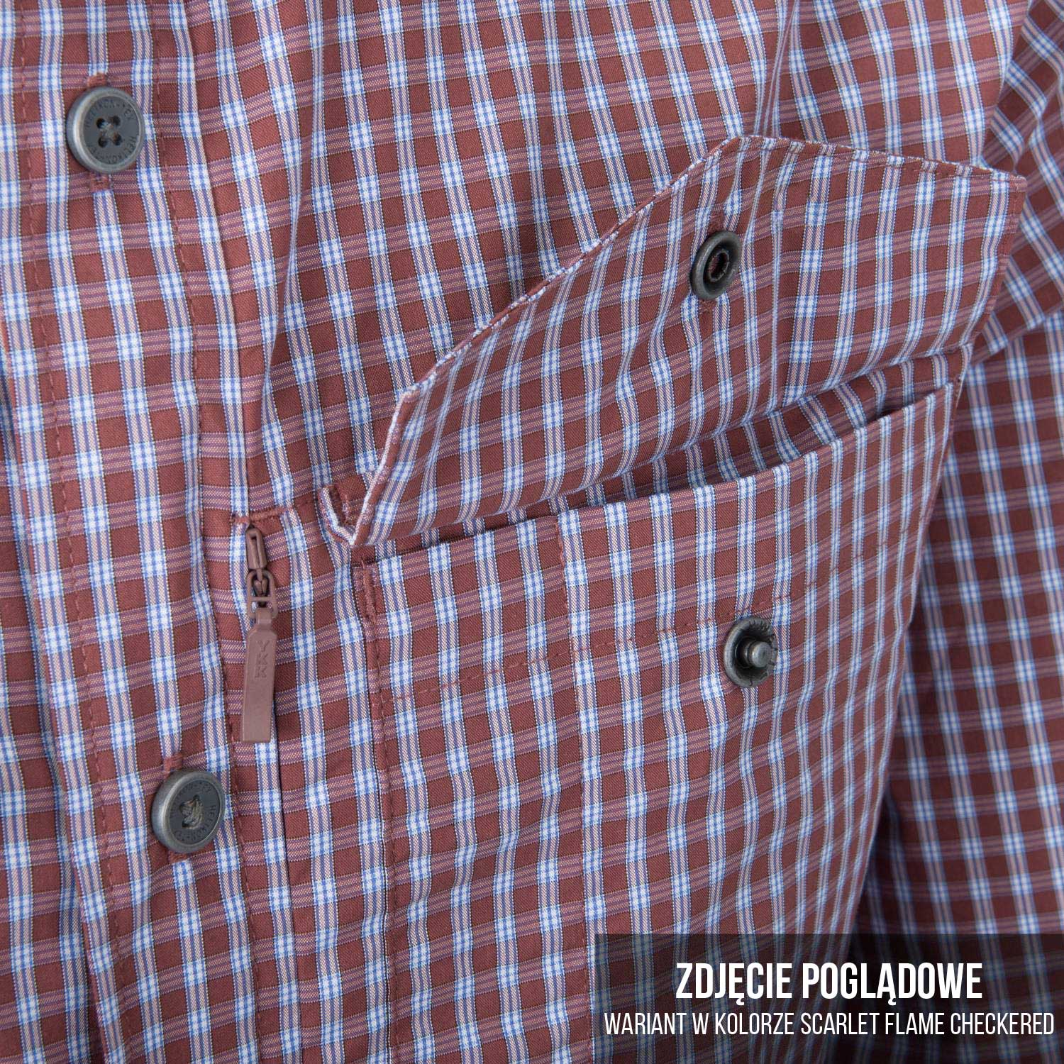 Koszula Helikon-Tex Covert Concealed Carry - Ozark Blue Plaid