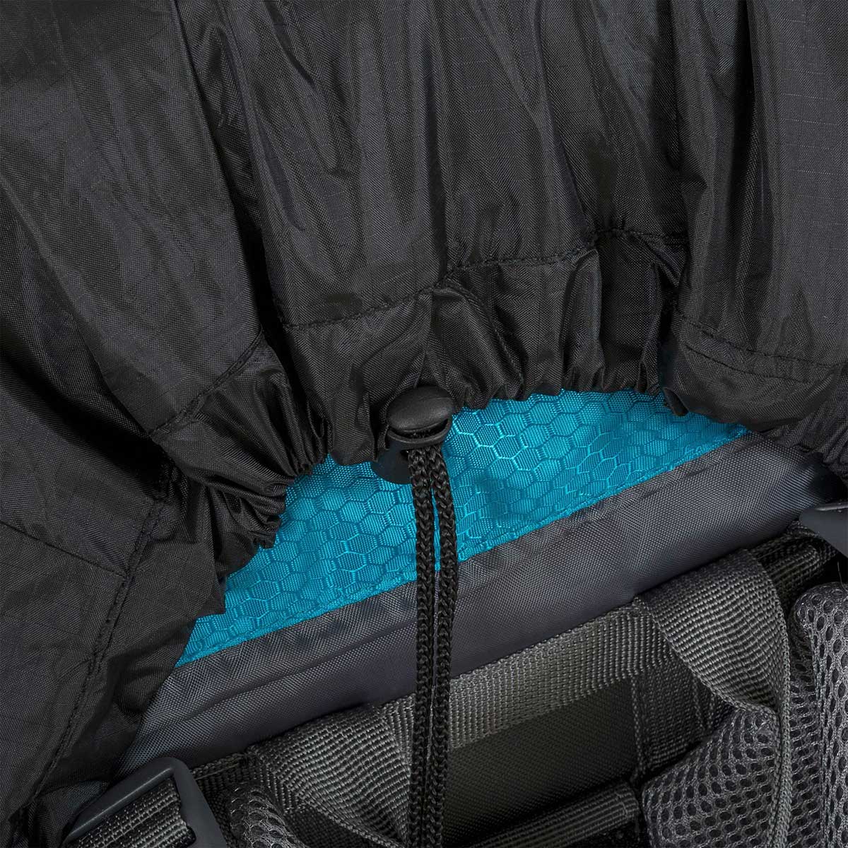 Pokrowiec na plecak Highlander Outdoor Medium Combo Rain Cover 50-70 l - Black 