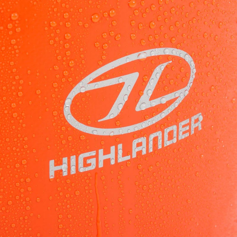 Водонепроникний мішок Highlander Outdoor Tri Laminate PVC Drybag Small 16 л - Orange