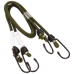 Linka bungee Highlander Outdoor 6 mm x 60 cm 2 szt. - Olive