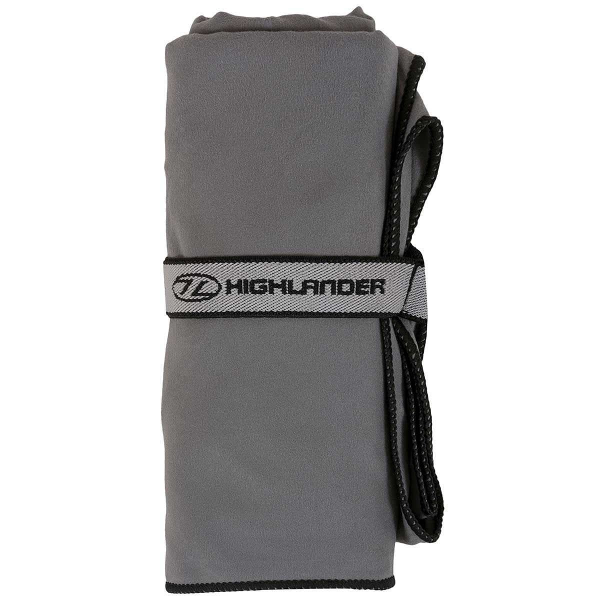 Ręcznik szybkoschnący Highlander Outdoor Fibre Soft S - Charcoal