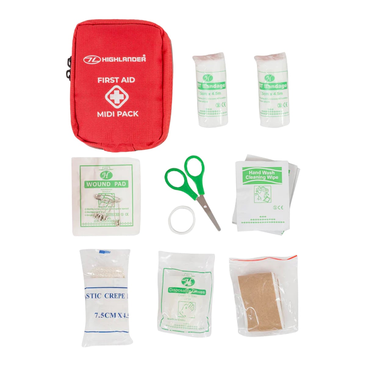 Apteczka Highlander Outdoor First Aid Midi Pack - Red