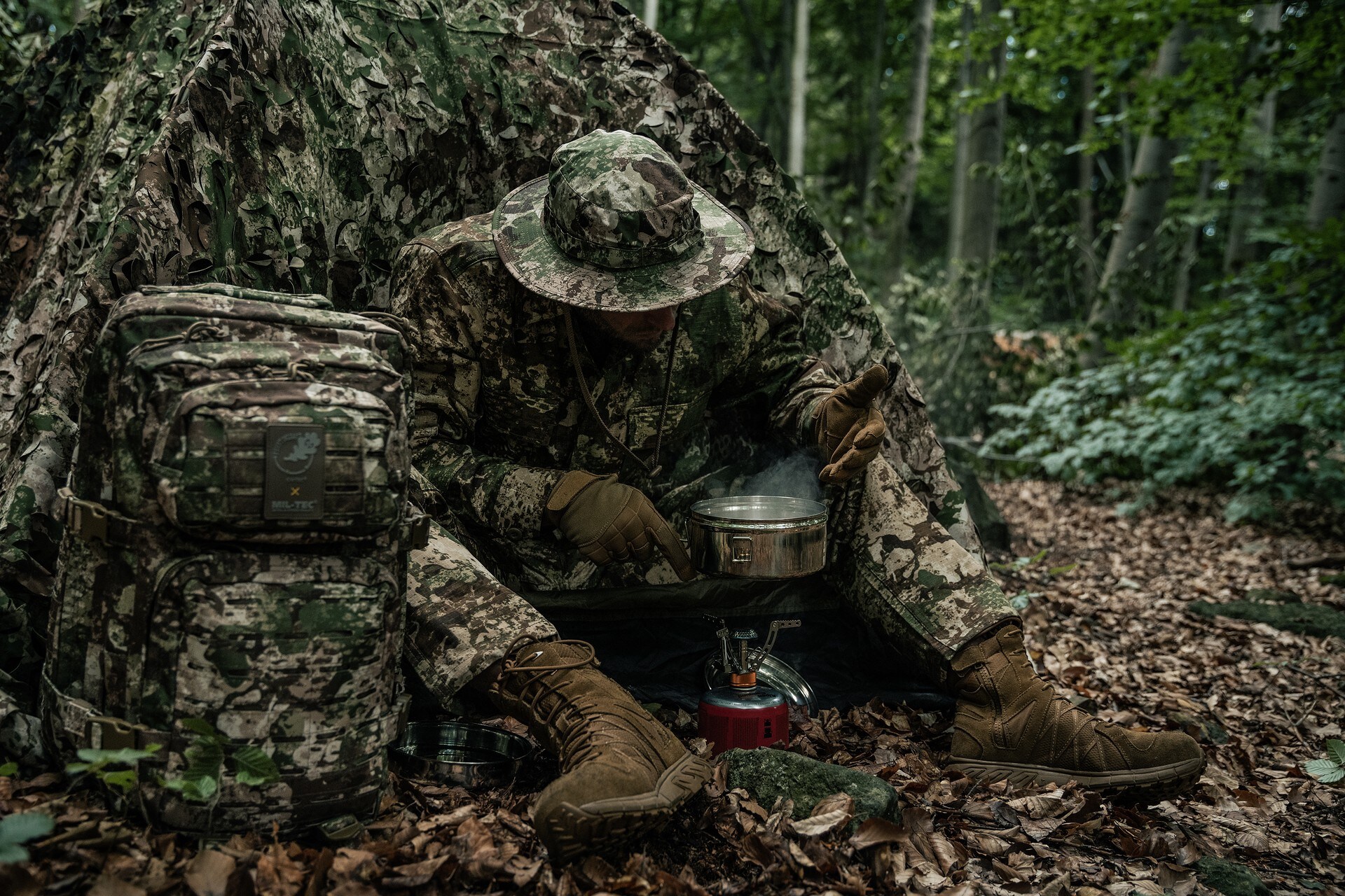 Palnik turystyczny składany Highlander Outdoor HPX200