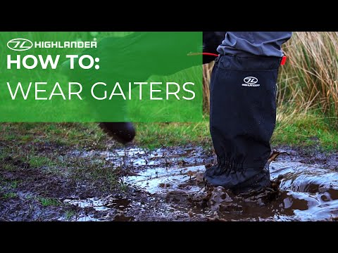 Stuptuty Highlander Forces Walking Gaiters - Black