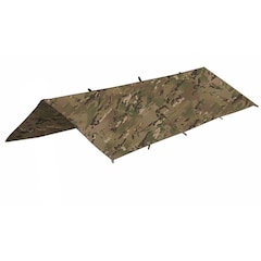 Płachta biwakowa Highlander Forces Basha Tarp - Arid MC Camo