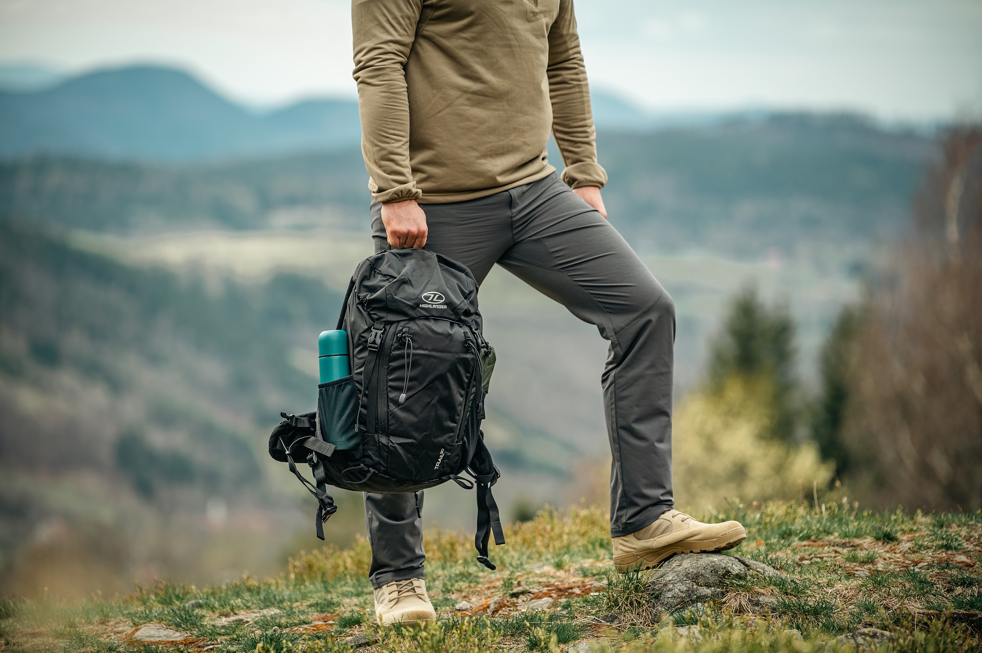 Plecak Highlander Outdoor Trail 30 l - Black