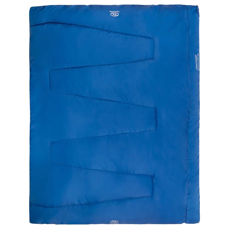 Śpiwór dwuosobowy Highlander Outdoor Sleepline Double Envelope 250 - Blue