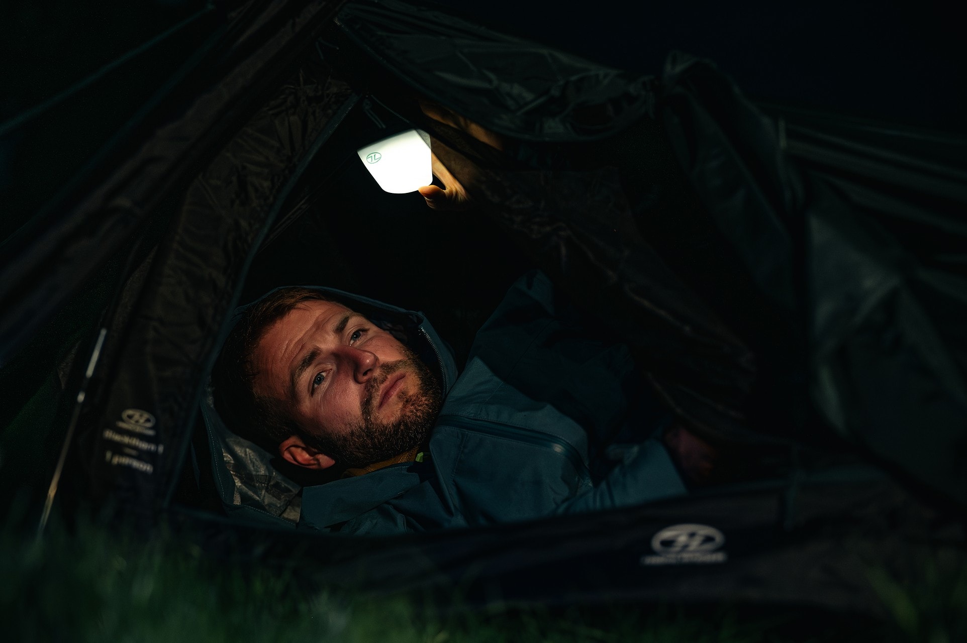 Lampa kempingowa Highlander Outdoor Wee - Teal