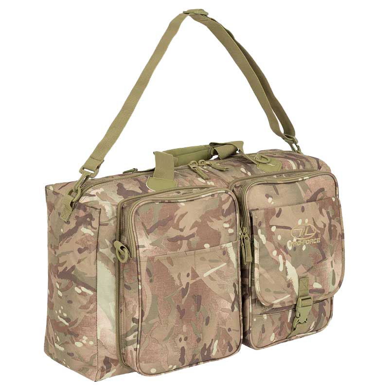 Torba Highlander Forces Dual Jackal Daypack/Carrying Bag 50 l - Arid MC Camo