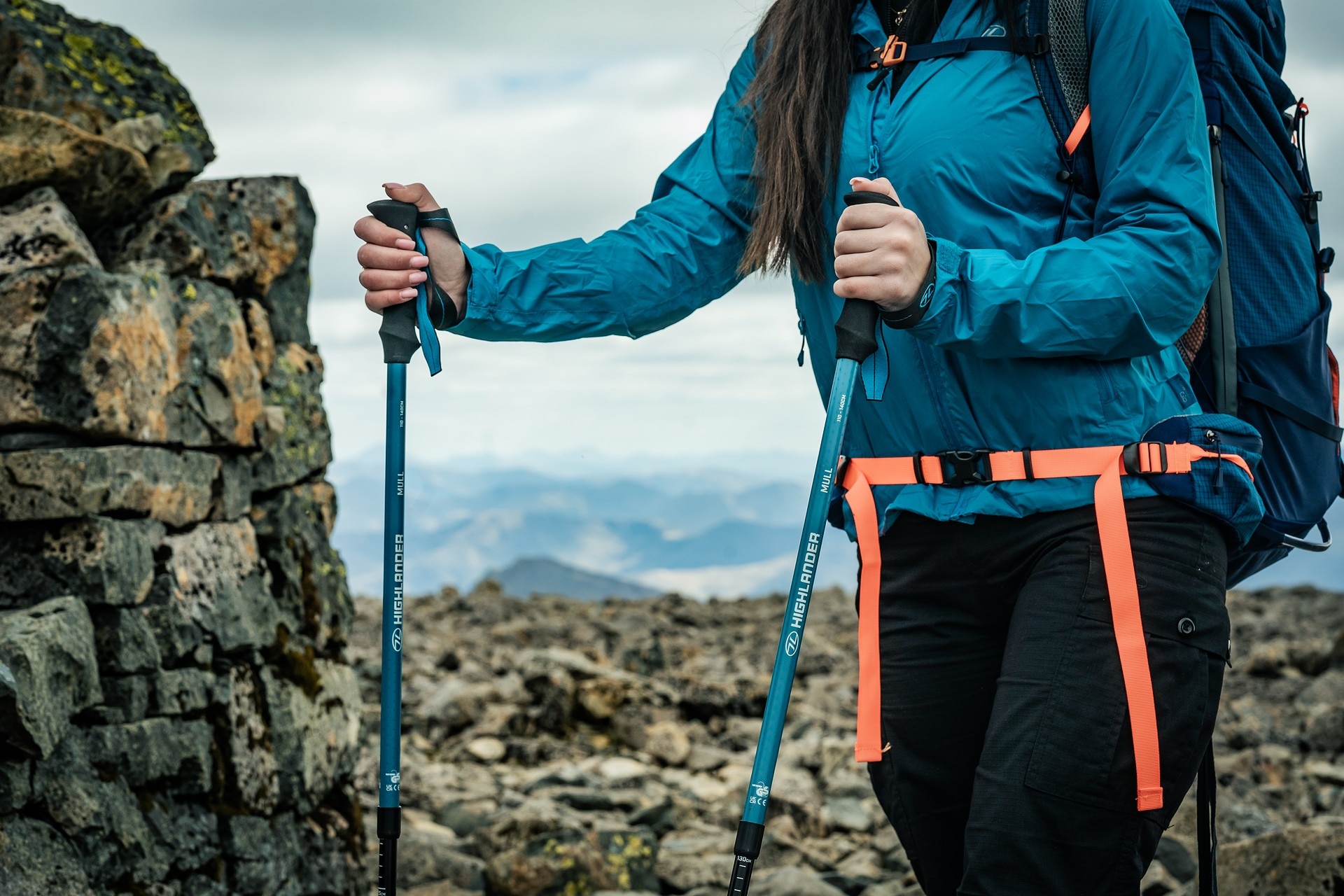 Трекінгові палиці Highlander Outdoor Mull - Blue
