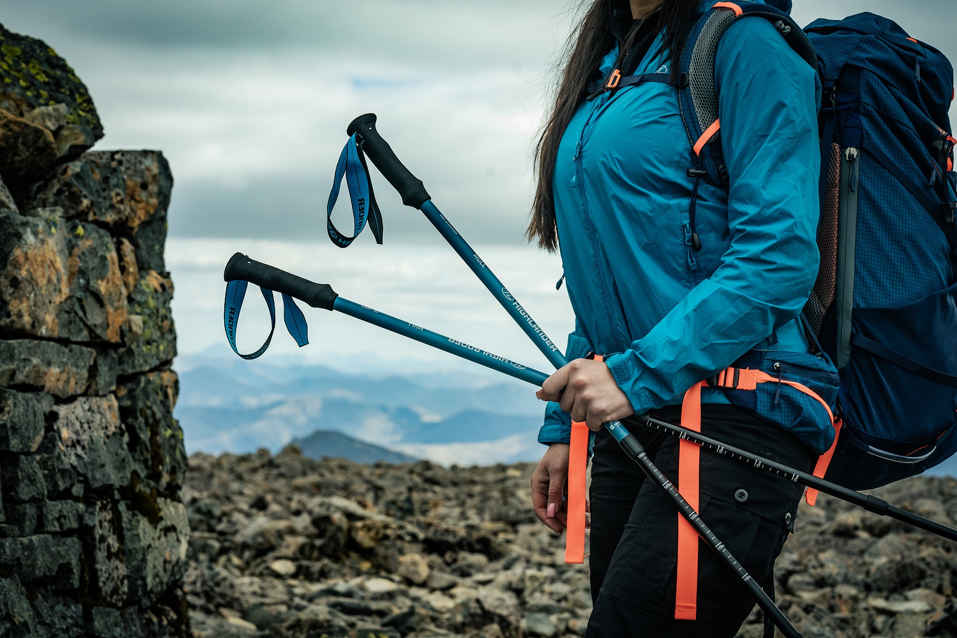 Трекінгові палиці Highlander Outdoor Mull - Blue