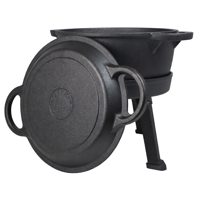 Kociołek żeliwny Rossner 3w1 5 l