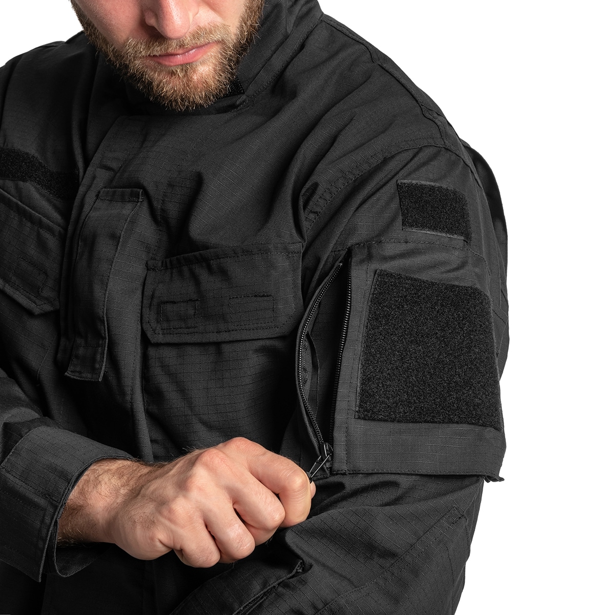 Bluza mundurowa MaxPro-Tech WZ 2010 Rip-Stop - Black
