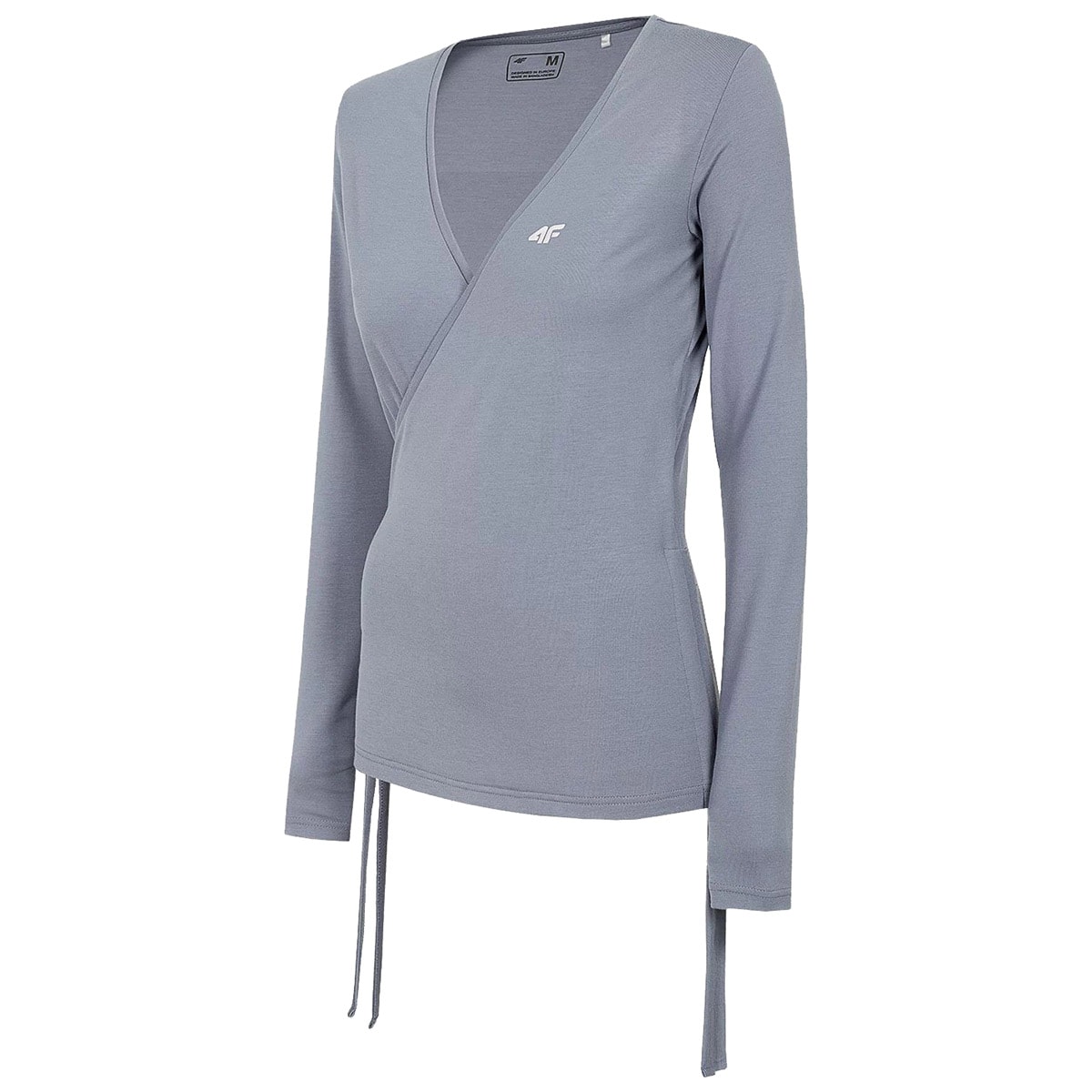 Koszulka damska 4F TSDL011 Longsleeve - niebieska