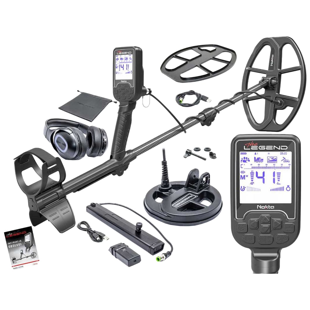 Wykrywacz metali Nokta The Legend PRO - LG30 12'' + LG15 6''