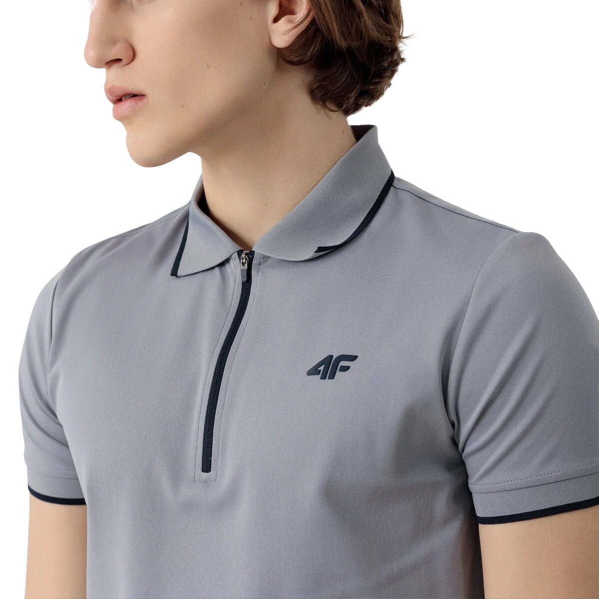 Koszulka Polo 4F TSMF081 - szara