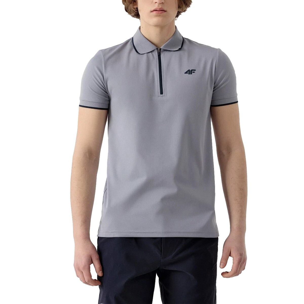 Koszulka Polo 4F TSMF081 - szara