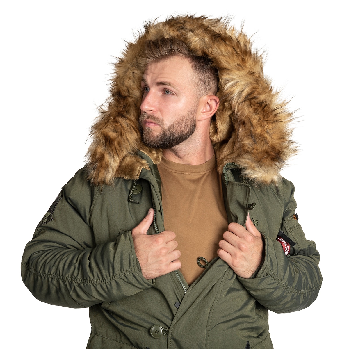 Kurtka Alpha Industries Explorer - Dark Green