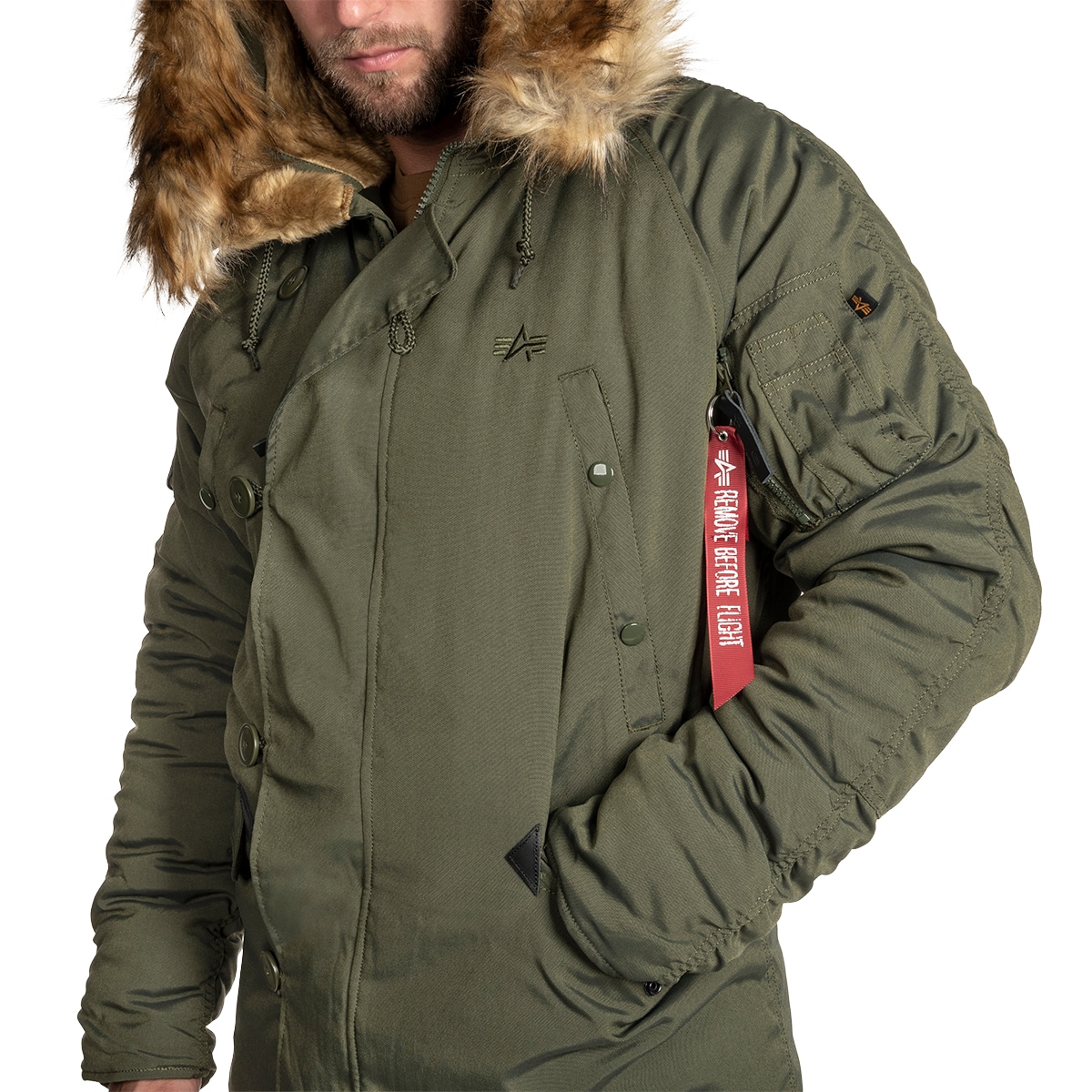 Kurtka Alpha Industries Explorer - Dark Green