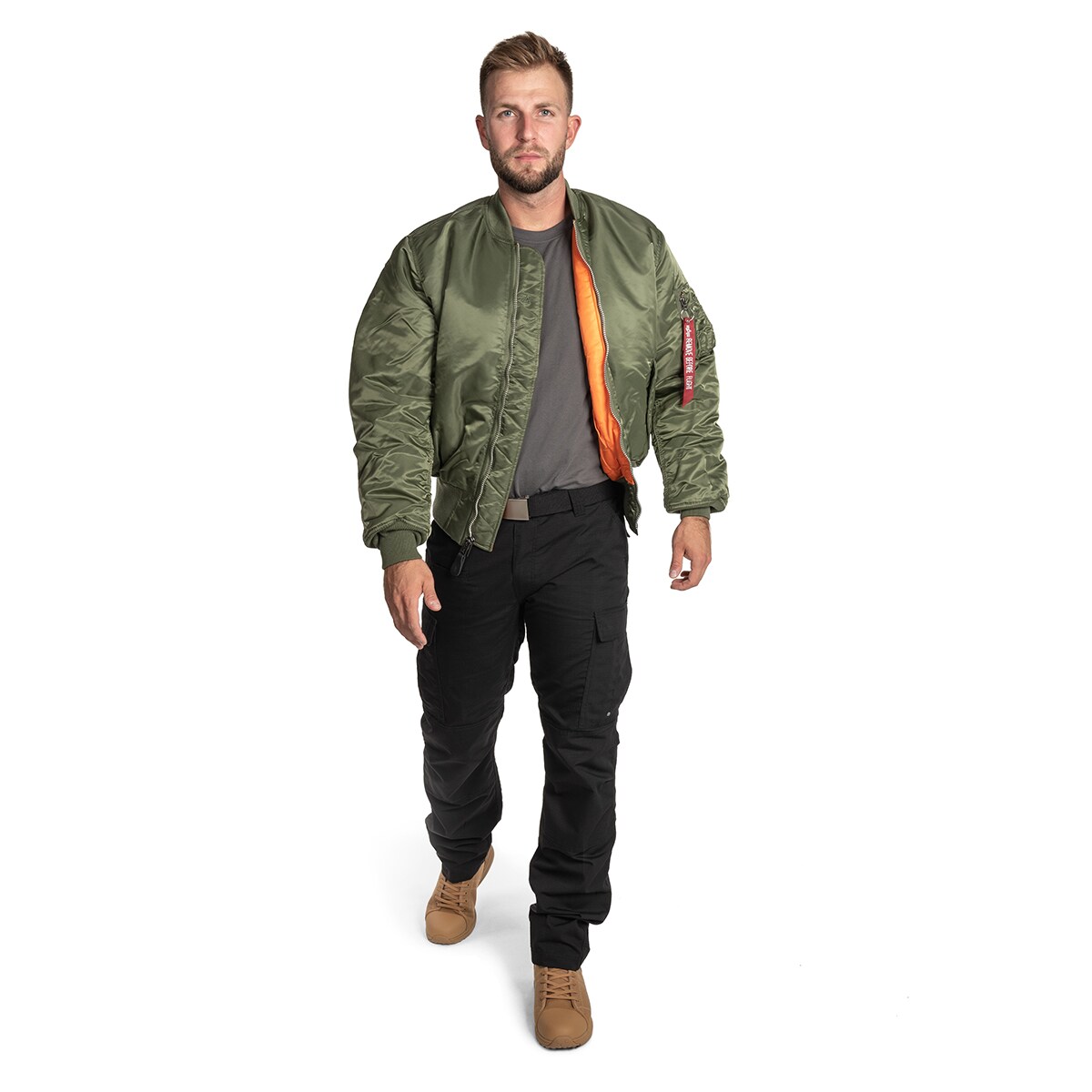 Kurtka Alpha Industries MA-1 Flyers - Sage Green