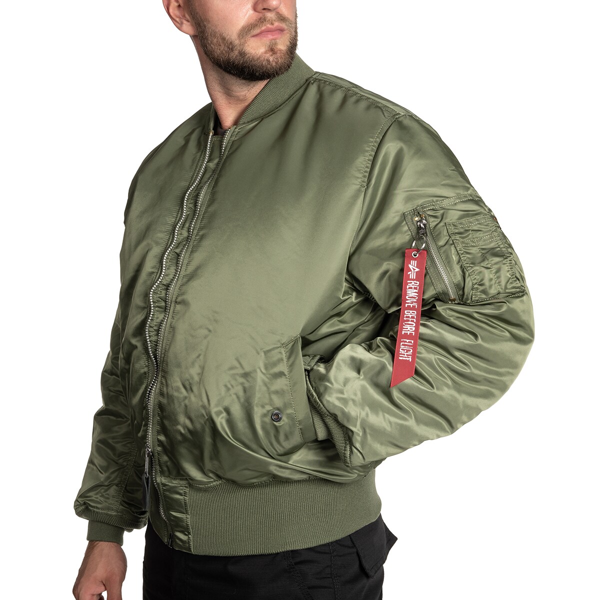 Kurtka Alpha Industries MA-1 Flyers - Sage Green
