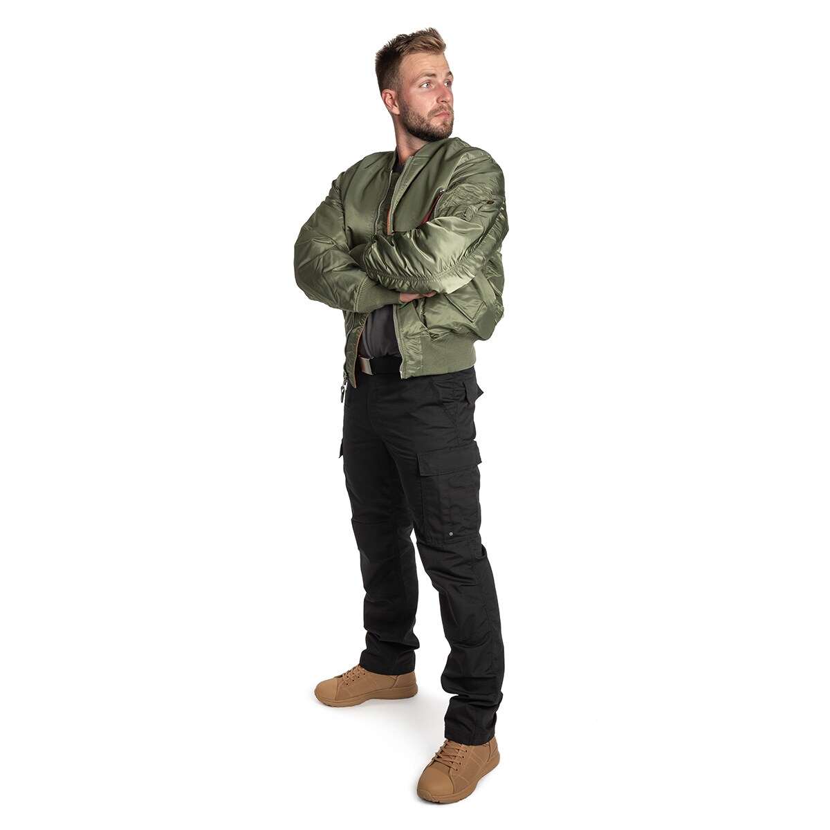 Kurtka Alpha Industries MA-1 Flyers - Sage Green