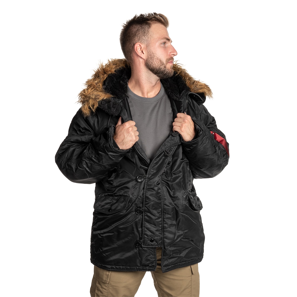 Kurtka Alpha Industries N3B Black
