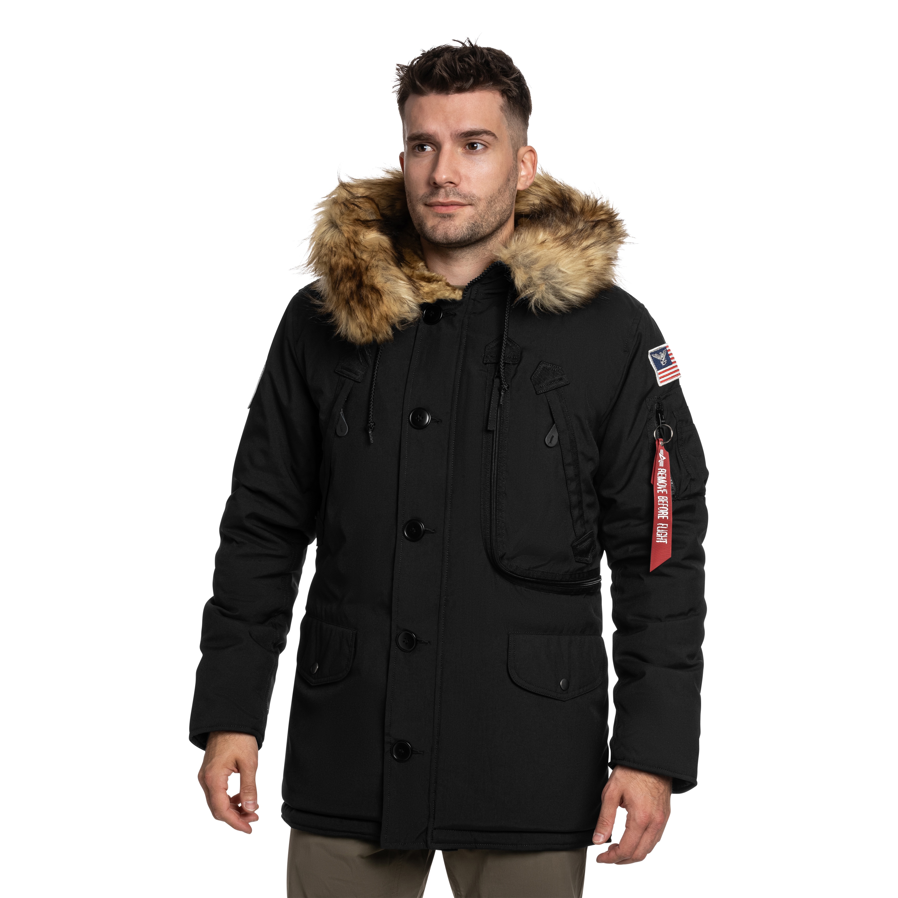 Kurtka Alpha Industries Polar Jacket - Black