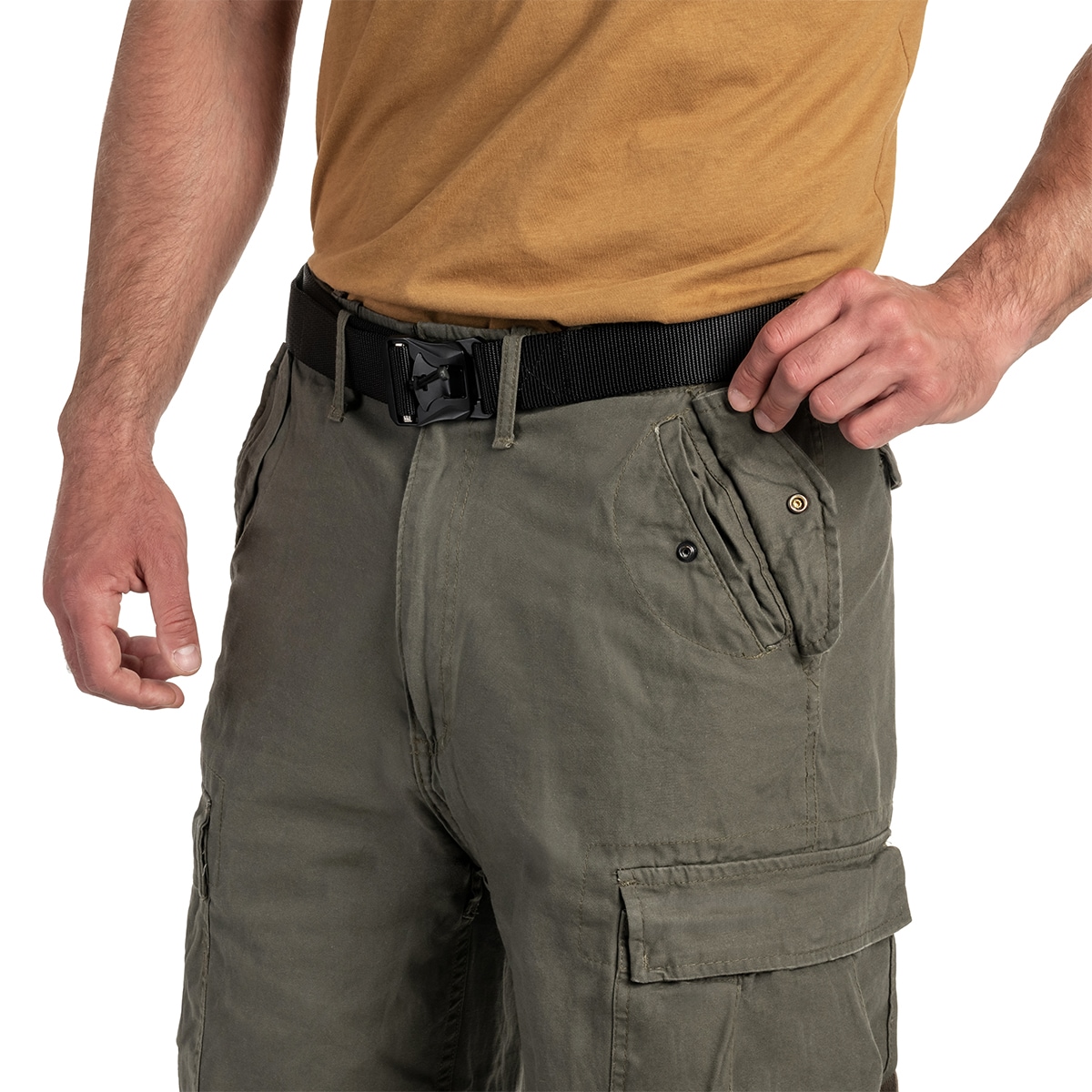 Spodnie wojskowe Brandit M65 Vintage - Olive