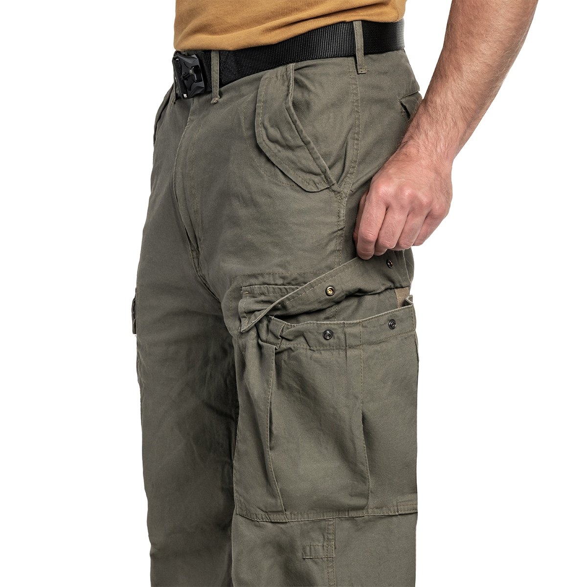 Spodnie wojskowe Brandit M65 Vintage - Olive