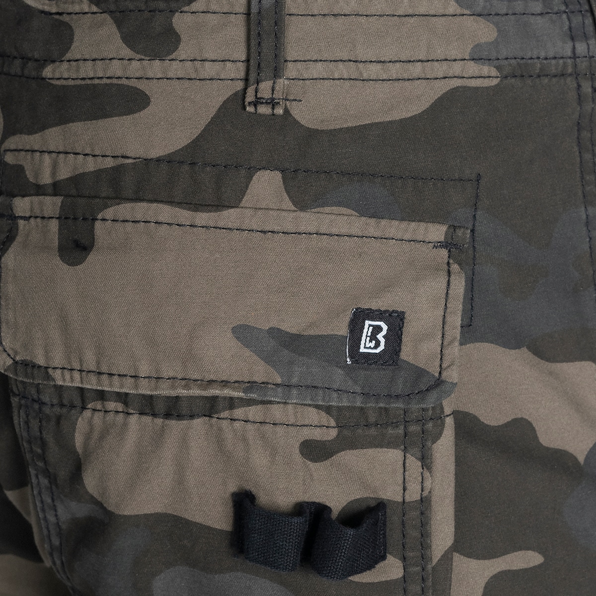 Spodnie wojskowe Brandit Pure Vintage Dark Camo