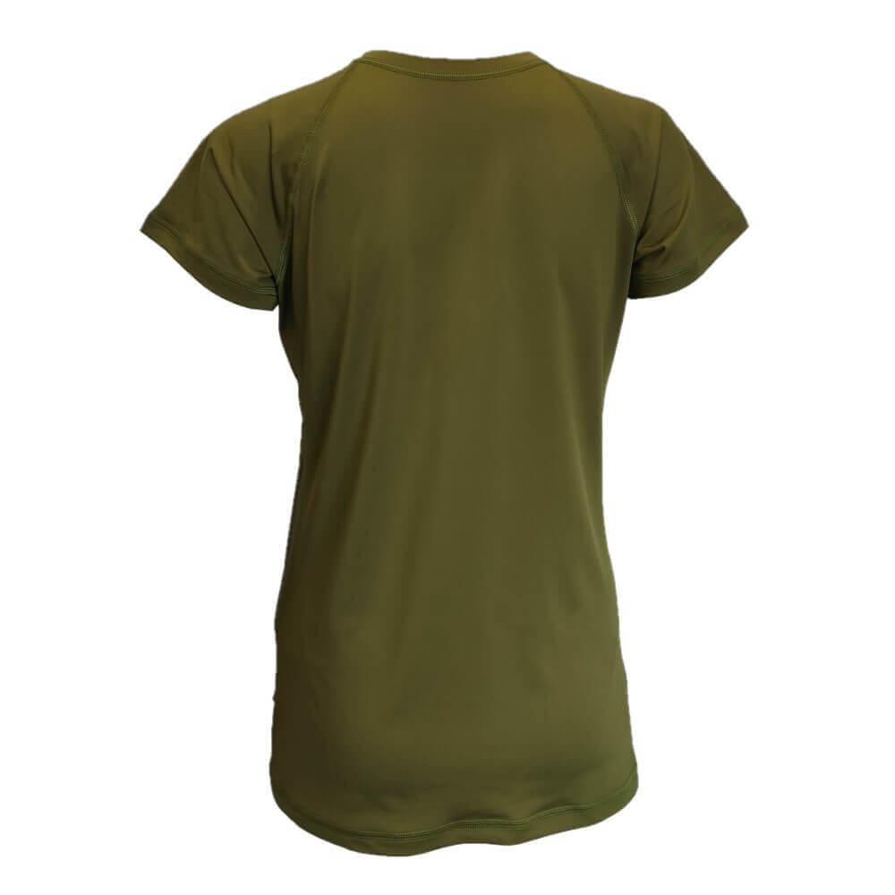 Koszulka T-shirt termoaktywna damska Haasta Raglan Olive