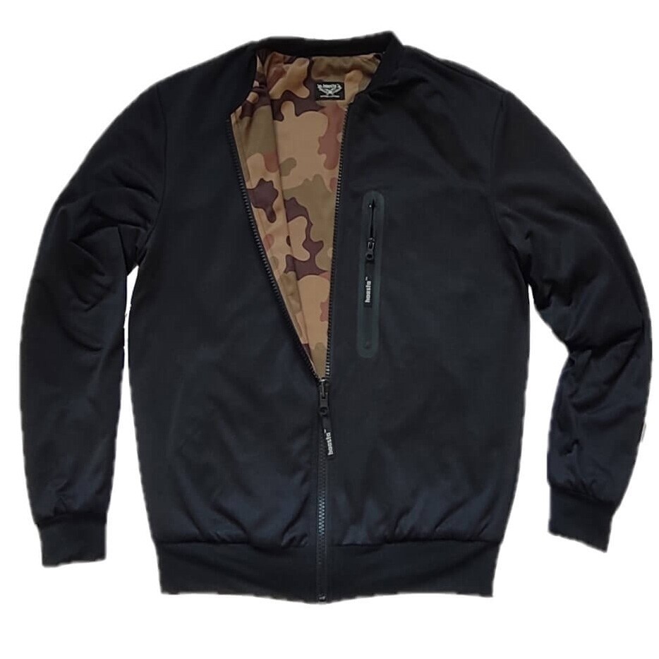 Kurtka dwustronna Haasta MA-1 Flyers - czarna / wz.93